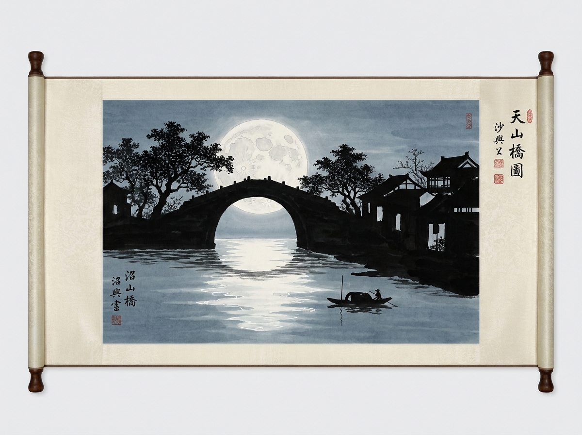 题扇桥桥栏雕饰
